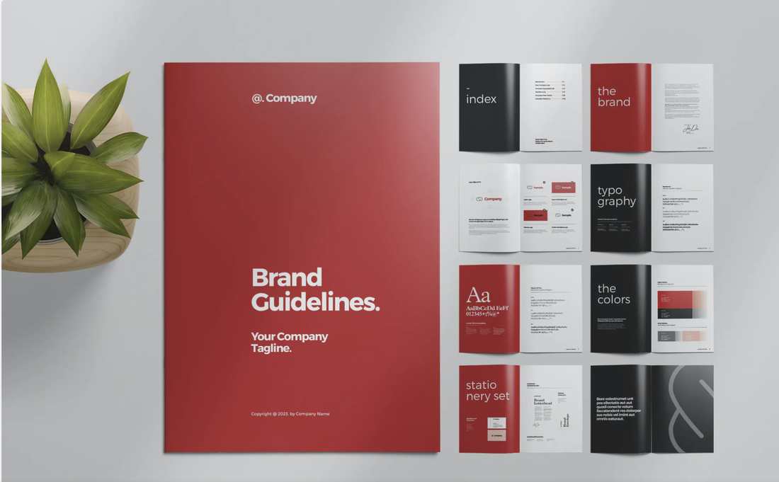 Get Custom Brand Guidelines for your Company or Project